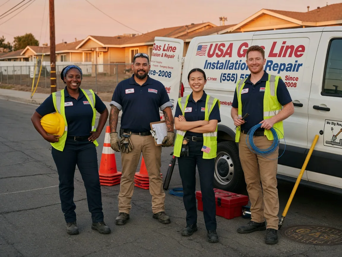 Gas Line Installation company in Harrellsville, NC